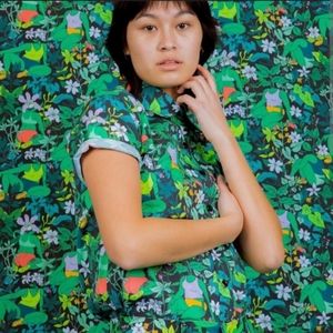 Big Bud Press x Lisa Hanawalt Plant Babe Button-Up